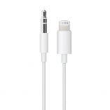 Audio cable MH025 Lightning to AUX 3.5mm (iOS 13) white - Buy for 2.47 € in Germany