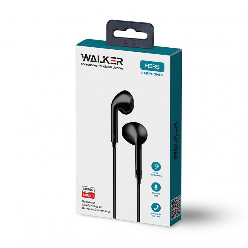 Earphones WALKER H535 white