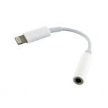 Audio adapter WALKER WA-020 Lightning to AUX 3.5mm (Universal IC) white - Buy for 3.58 € in Germany