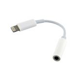 Audio adapter WALKER WA-020 Lightning to AUX 3.5mm (Universal IC) white