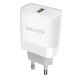 Network Charger (Adapter) WALKER WH-35 QC3.0 1USB / 3A / 15W white - Buy for 3.50 € in Germany