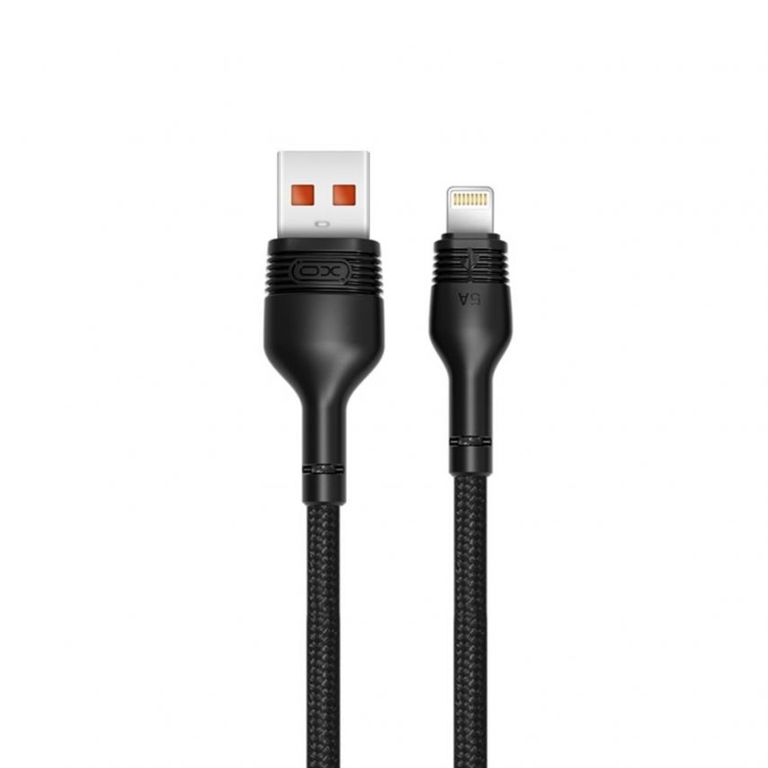 USB cable XO NB55 Lightning 5A black