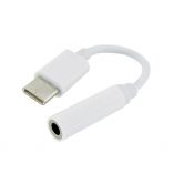 Audio adapter WALKER WA-020 Type-C to AUX 3.5mm white - Buy for 3.58 € in Germany