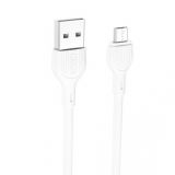 USB cable XO NB200 Micro Quick Charge 2.1A white