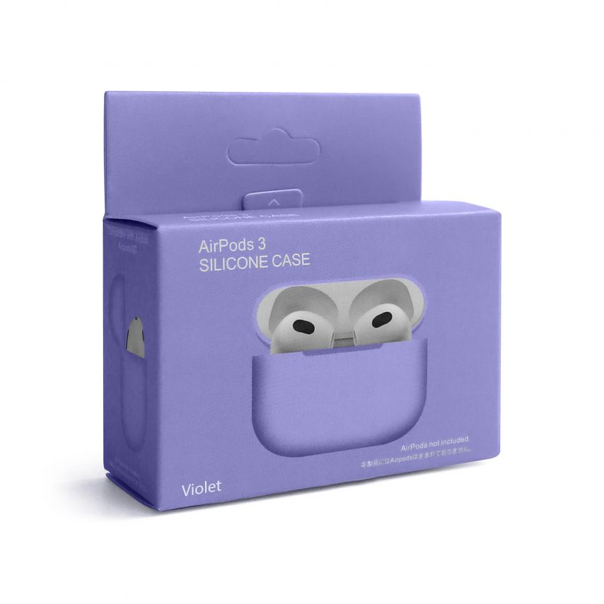Coque pour AirPods 3 Slim violet 7