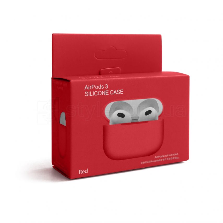 Case for AirPods 3 Slim red (8)