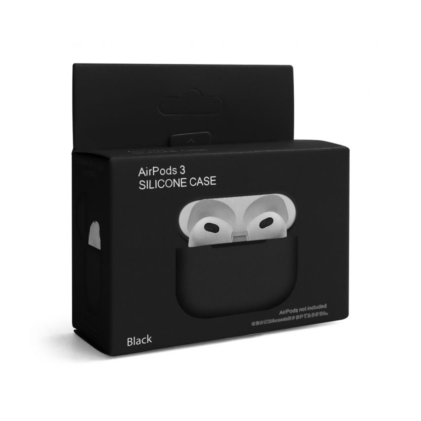 Coque pour AirPods 3 Slim noir 12