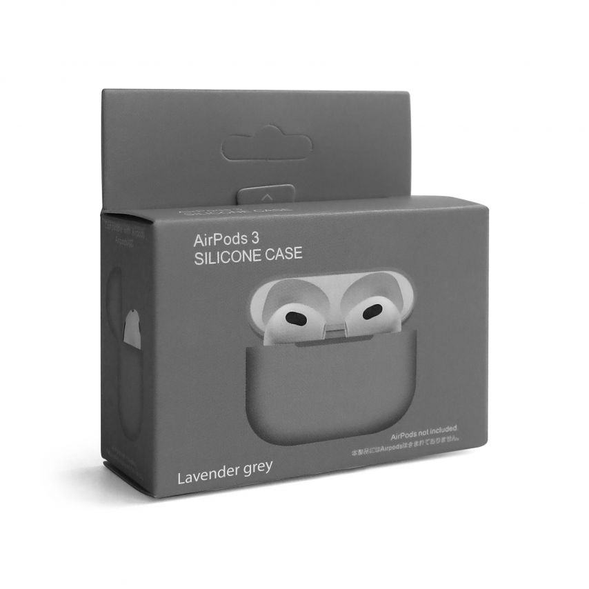Case for AirPods 3 Slim lavender grey (13)