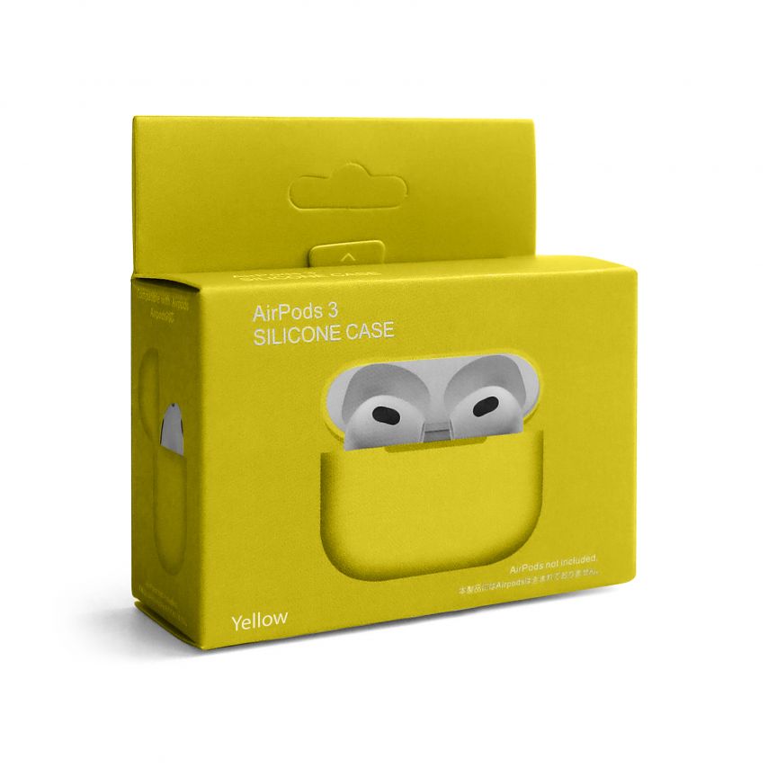 Case for AirPods 3 Slim yellow (14)