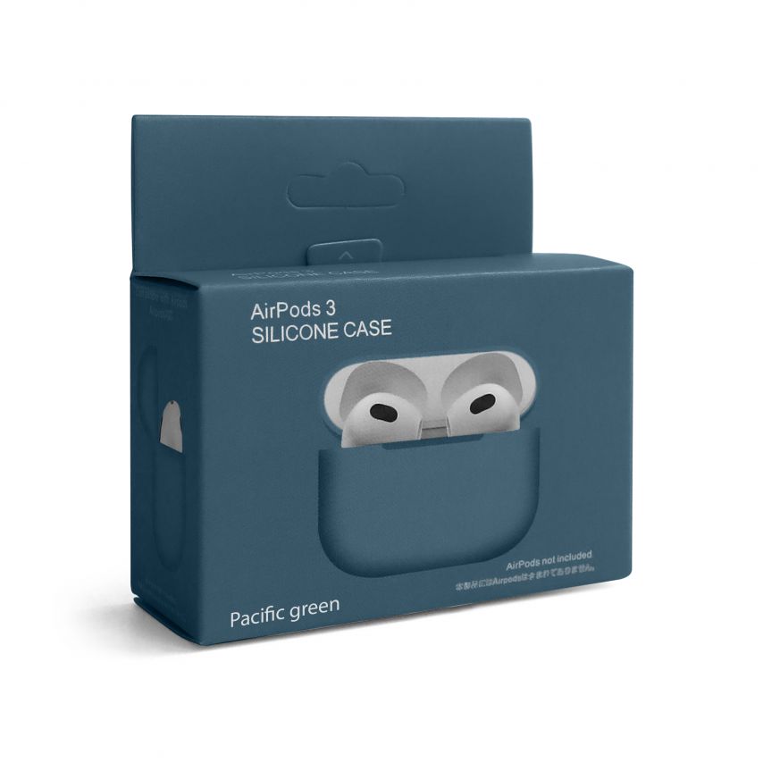 Case for AirPods 3 Slim pacific green (18)