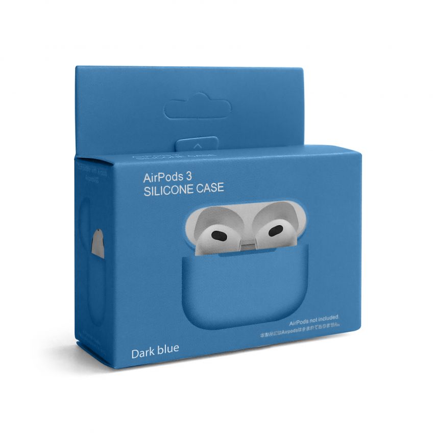 Coque Airpods 3 Slim bleu foncé_19