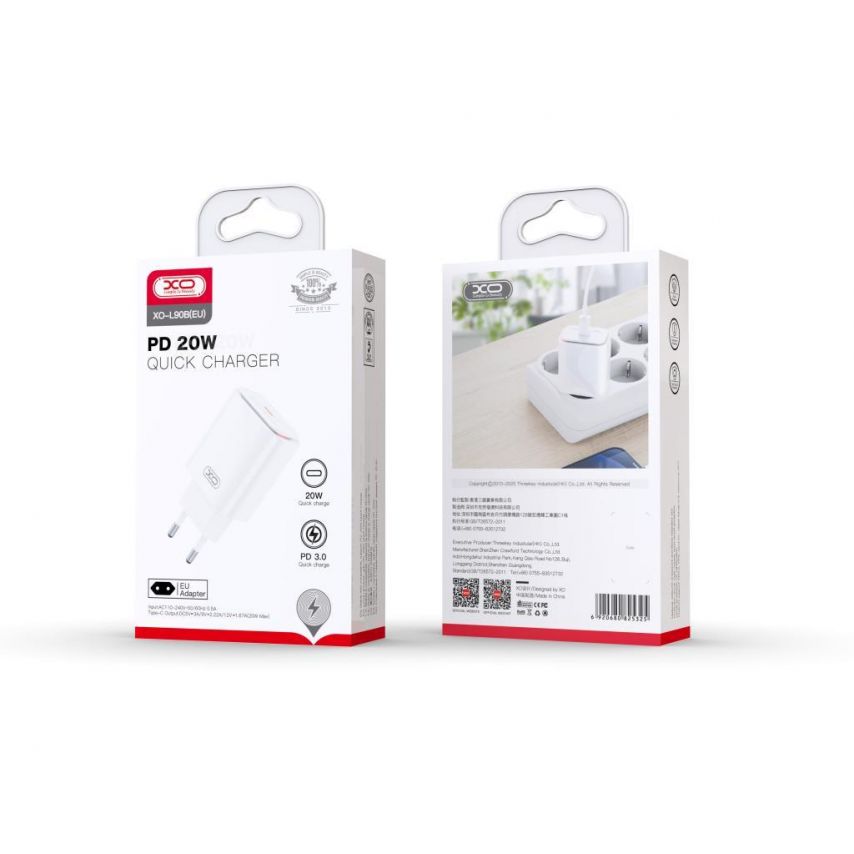 Network Charger (Adapter) XO L90B PD_20W white