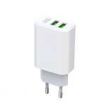 Network Charger (Adapter) XO L85C 2USB / 2.4A white - Buy for 2.93 € in Germany