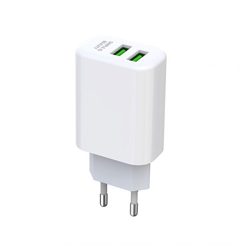 Netzladegerät (Adapter) XO L85C 2USB / 2.4A weiß