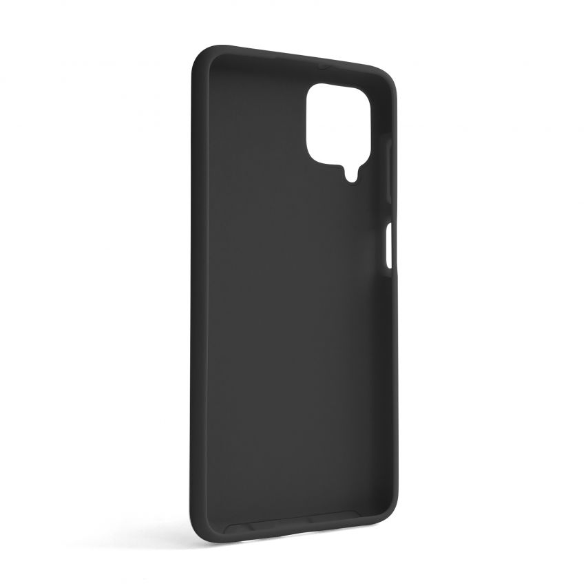 Hülle Full Silicone für Samsung Galaxy A12/A125 (2020), А12/А127 (2021) black (18) (ohne Logo)