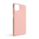 Case Full Silicone for Samsung Galaxy A12/A125 (2020), А12/А127 (2021) light pink (12) (without logo)