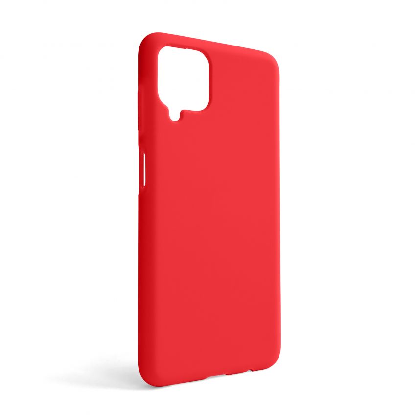 Case Full Silicone for Samsung Galaxy A12/A125 (2020), А12/А127 (2021) red (14) (without logo)