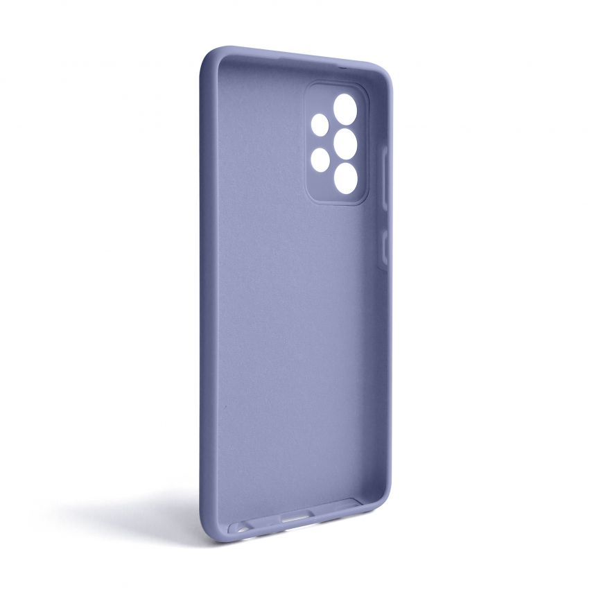Étui en Silicone pour Samsung A52 (26) violet élégant ( sans logo)