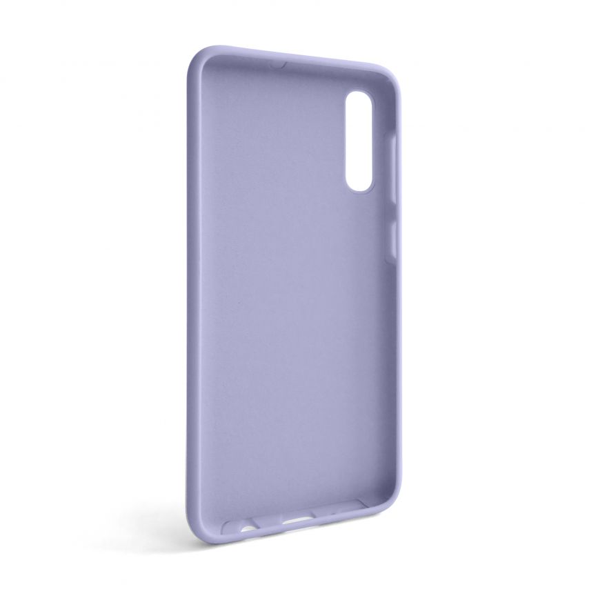 Étui en Silicone pour Samsung A50 (26) violet élégant( sans logo)