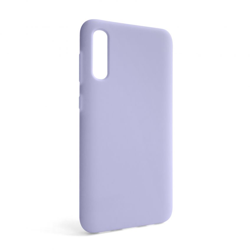Étui en Silicone pour Samsung A50 (26) violet élégant( sans logo)
