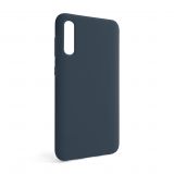 Hülle Full Silicone für Samsung Galaxy A50/A505 (2019) dark blue (08) (ohne Logo)