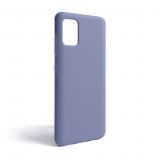 Étui en Silicone pour Samsung A51 (26) violet élégant ( sans logo)