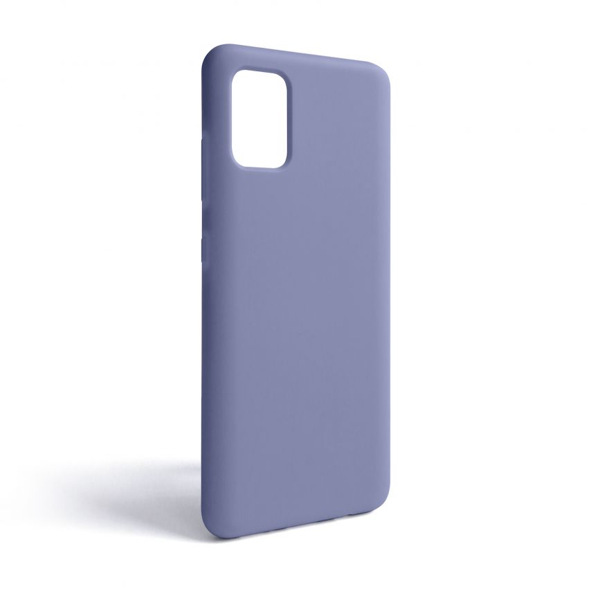 Étui en Silicone pour Samsung A51 (26) violet élégant ( sans logo)