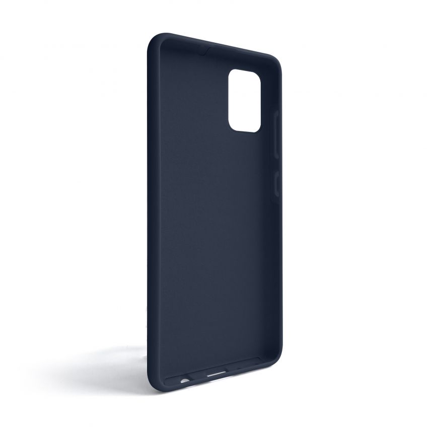 Case Full Silicone for Samsung Galaxy A51/A515 (2019) dark blue (08) (without logo)