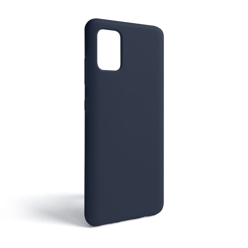 Case Full Silicone for Samsung Galaxy A51/A515 (2019) dark blue (08) (without logo)