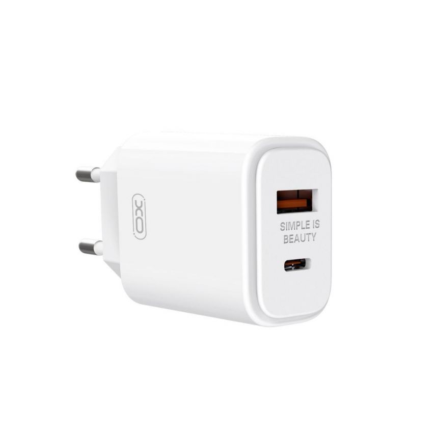 Netzladegerät (Adapter) XO L90A PD_20W / QC3.0_18W weiß