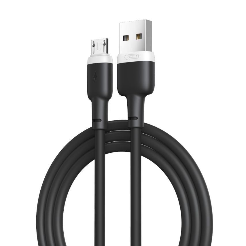 USB-Kabel XO NB208 Micro 2.4A schwarz