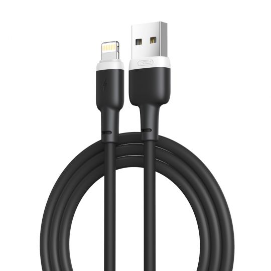 USB cable XO NB208 Lightning 2.4A black