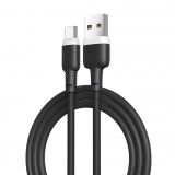 USB cable XO NB208 Type-C 2.4A black