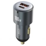 Car Charger (Adapter) XO CC47 PD_65W / QC3.0_35W / 100W black - Buy for 24.70 € in Germany