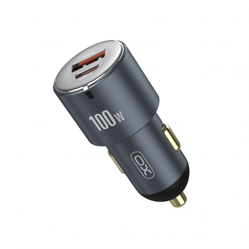 Car Charger (Adapter) XO CC47 PD_65W / QC3.0_35W / 100W black