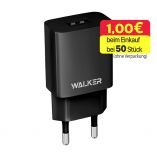 Chargeur réseau (adaptateur) WALKER WH-26 1USB / 2.1A noir - Achetez pour 2.60 € en Allemagne