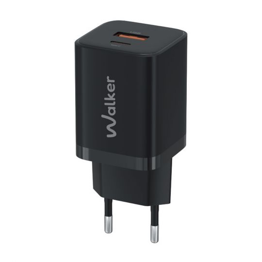 Netzladegerät (Adapter) WALKER WH-60 PD_30W / QC_18W / 30W Max schwarz - Kaufen Sie für 9.45 € in Deutschland