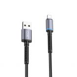 USB-Kabel XO NB215 Intelligent Lightning 2.4A schwarz - Kaufen Sie für 3.25 € in Deutschland