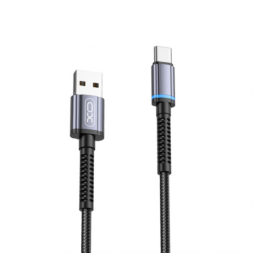 USB-Kabel XO NB215 Intelligent Type-C 2.4A schwarz