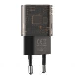 Network Charger (Adapter) XO CE05 PD_30W / QC_18W transparent black - Buy for 16.90 € in Germany