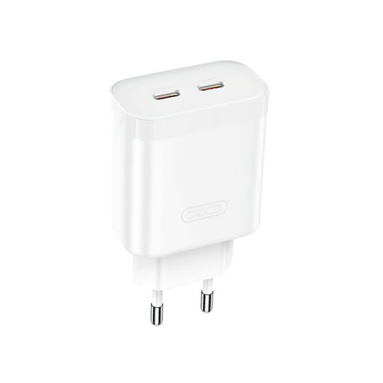 Netzladegerät (Adapter) XO L105 2xPD / 35W weiß