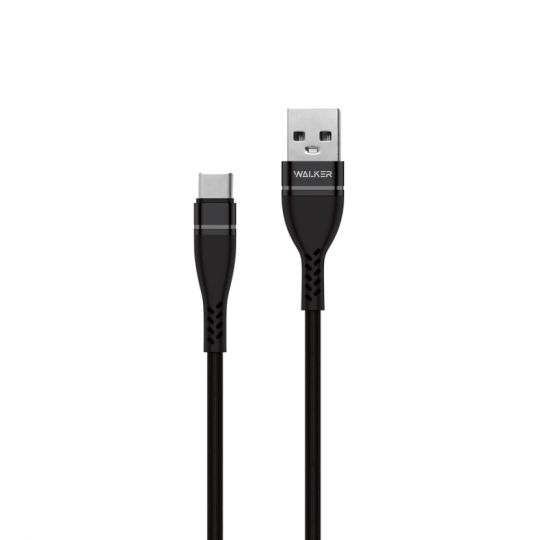 USB-Kabel WALKER C580 Type-C schwarz