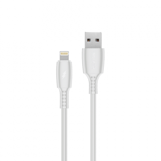 USB cable WALKER C308 Lightning white