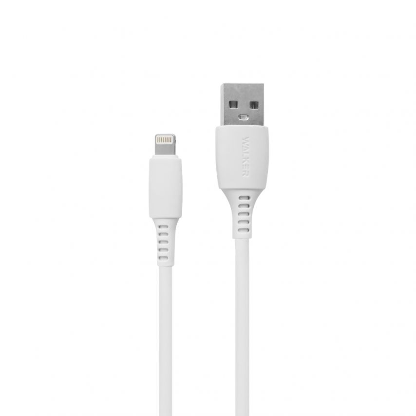 USB cable WALKER C308 Lightning white