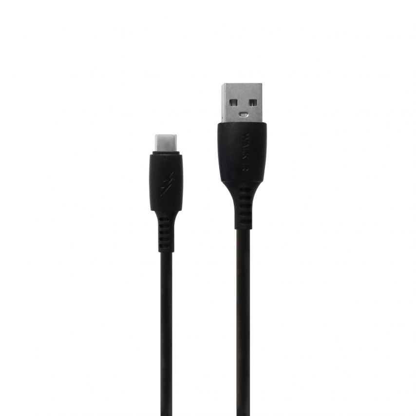 USB-Kabel WALKER C308 Type-C schwarz