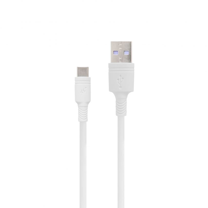 Network Charger (Adapter) 2in1 XO L112 1USB / QC3.0 / 18W + Type-C white