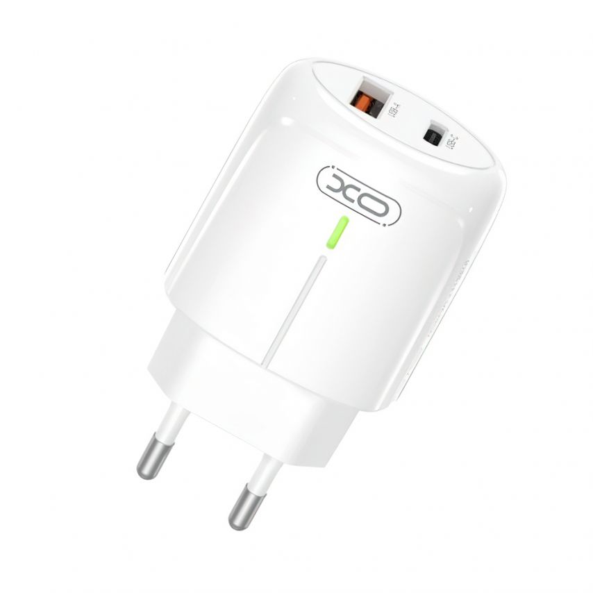 Network Charger (Adapter) XO L114 PD_20W / QC_18W white