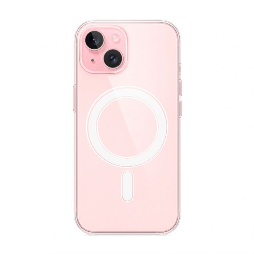 Case Original with Magsafe for Apple iPhone 15 transparent