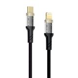 Kabel WALKER C950 Type-C - Lightning schwarz