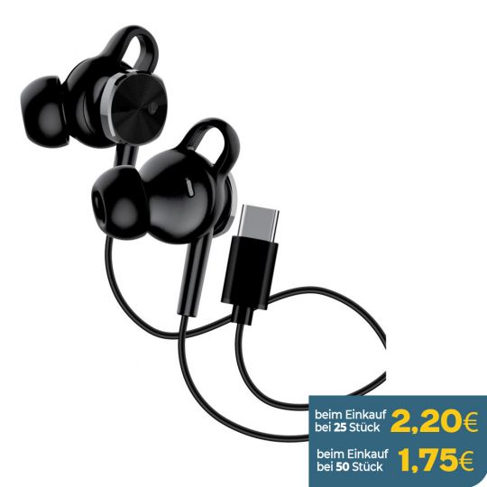 Kopfhörer WALKER H715 mit Type-C schwarz - Kaufen Sie für 3.90 € in Deutschland